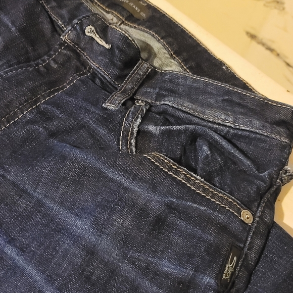 Mens Silver Jeans - Picture 3 of 3